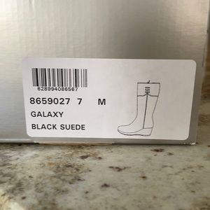 La Canadienne Galaxy Black Suede Boots